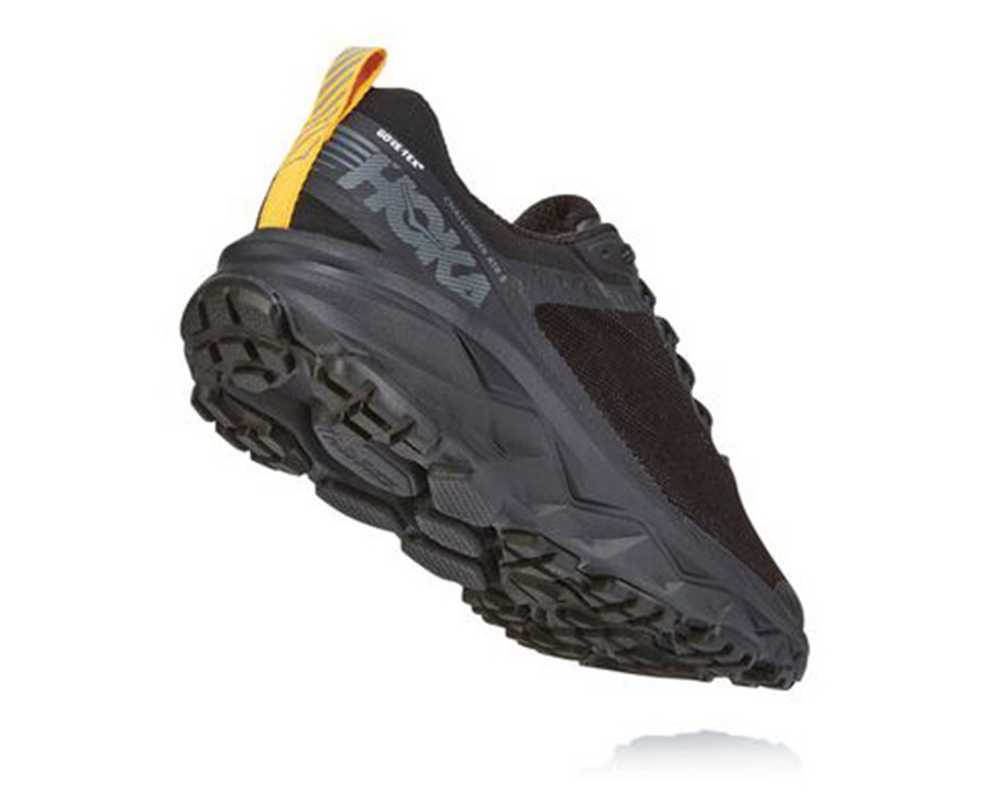 Trail Shoes Mens - Hoka One One Challenger ATR 5 GORE-TEX - Black - MOYKEQI-36